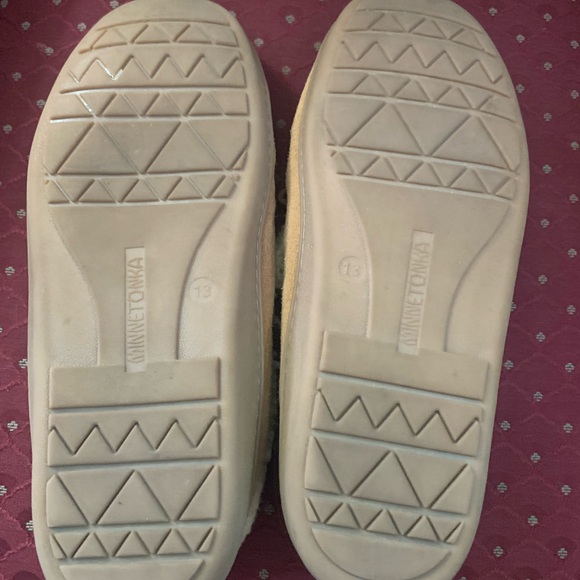 Mens Allen Minnetonka Moccasin Slippers Size 13 main image 7